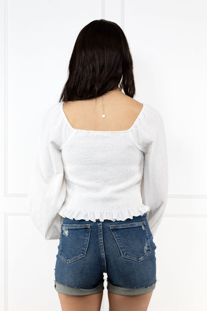 I'll Take Care Of You Women's Puffy Long Sleeve Top