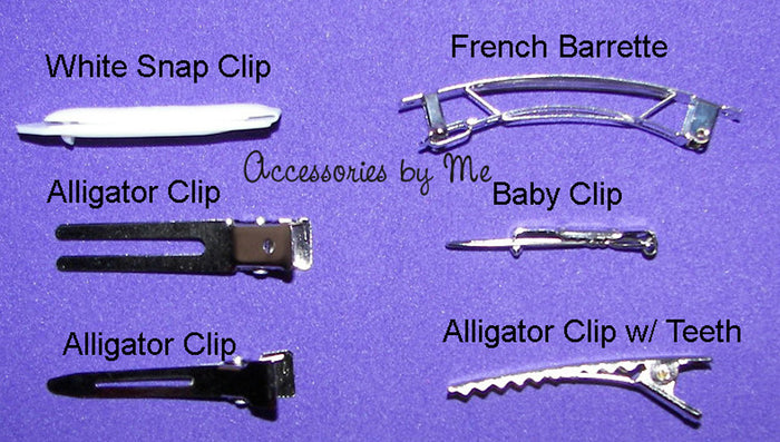 Accessories by Me Hair Bow Clip Choice