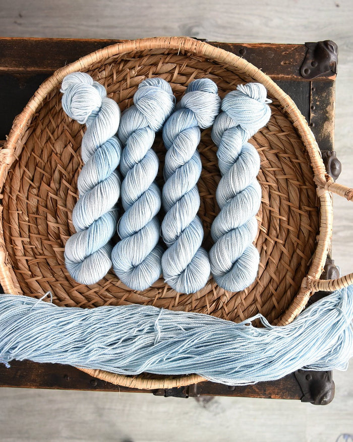 Destination Yarn Mini Skein Set Great Lakes Classic Blues - MINI SKEIN SET