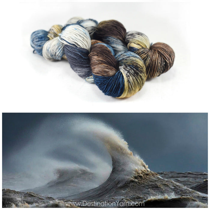Destination Yarn fingering weight yarn GREAT LAKES FADE KIT PREORDER