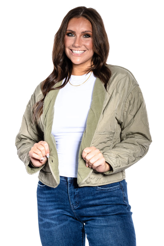 Women's Reversible Fleece Jacket