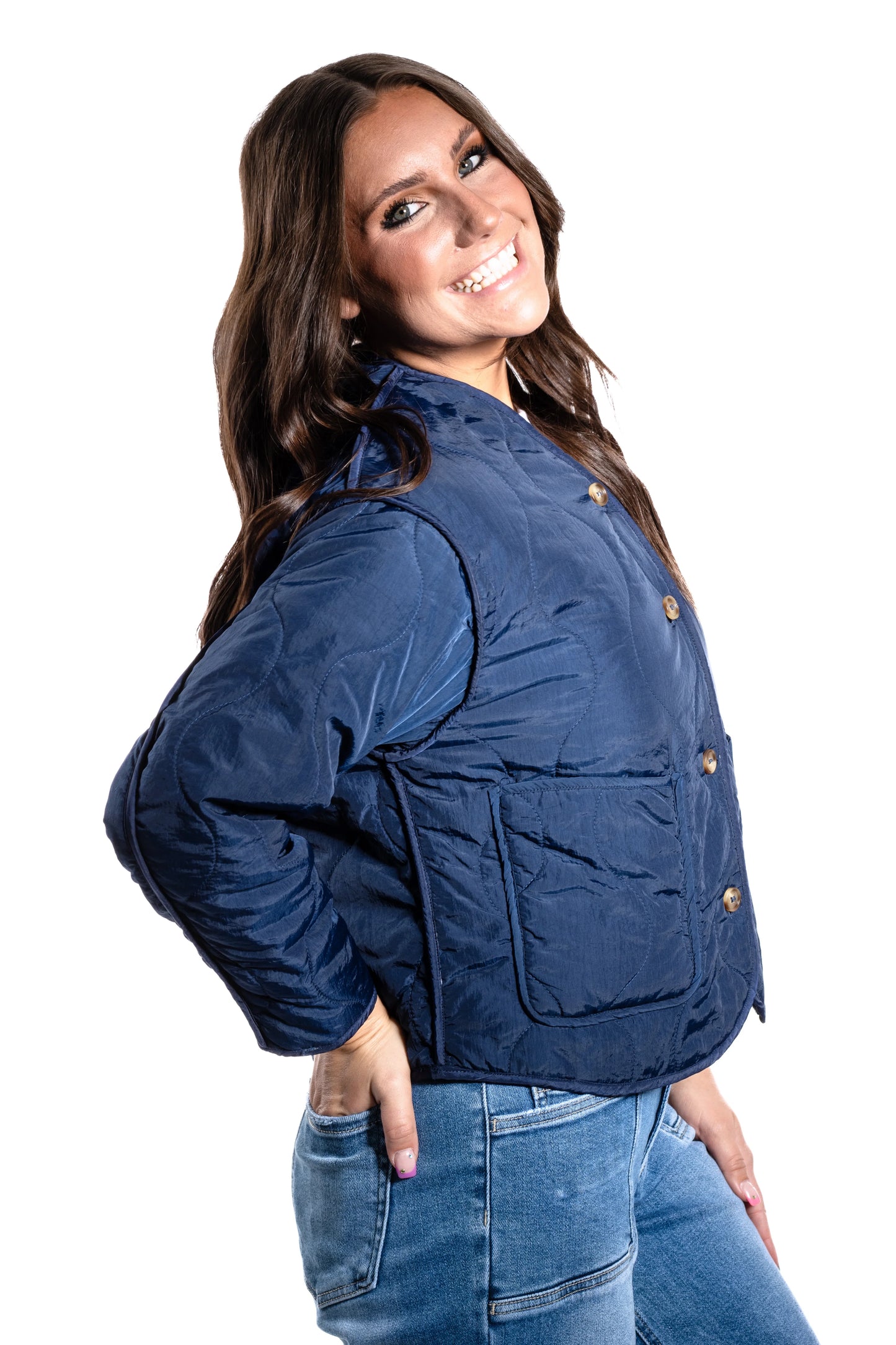 Women's Reversible Fleece Jacket