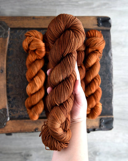 Destination Yarn fingering weight yarn Heathcliff