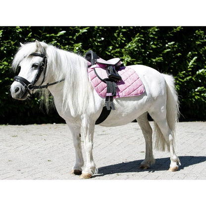 HKM Shetland Pony Saddle Set- Beginner- Black