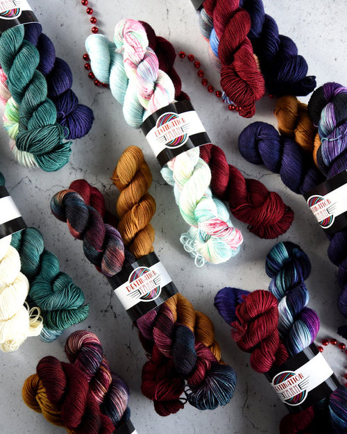 Destination Yarn Yarn Holiday Mystery Half Skein Trio