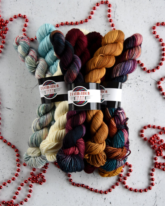 Destination Yarn Yarn Holiday Mystery Half Skein Trio