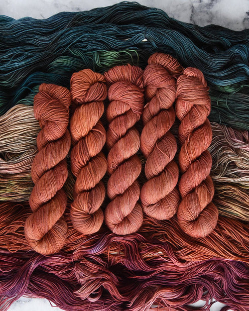 Destination Yarn fingering weight yarn Hoodoo