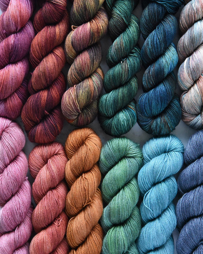 Destination Yarn fingering weight yarn Hoodoo