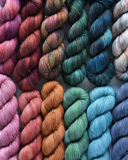 Destination Yarn fingering weight yarn Hoodoo