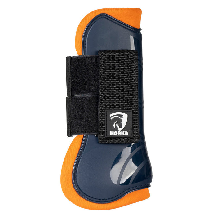 Horks PVC Leg Protection Front Leg - Blue- size small