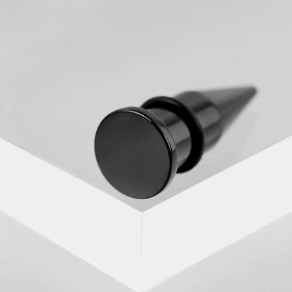 MIDNIGHT BLACK STAINLESS STEEL EAR STRETCHING KIT
