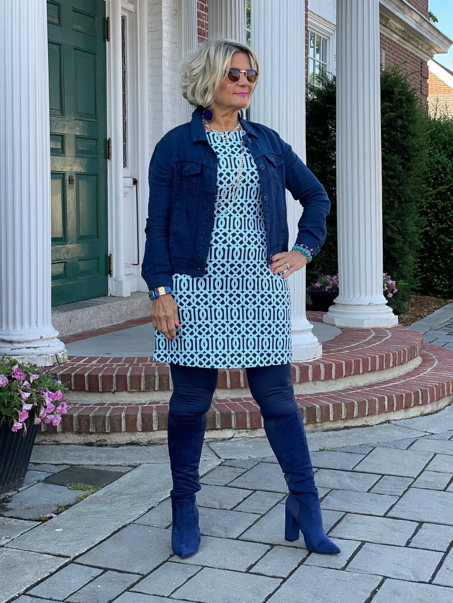 LULU-B NAVY LINEN JACKET