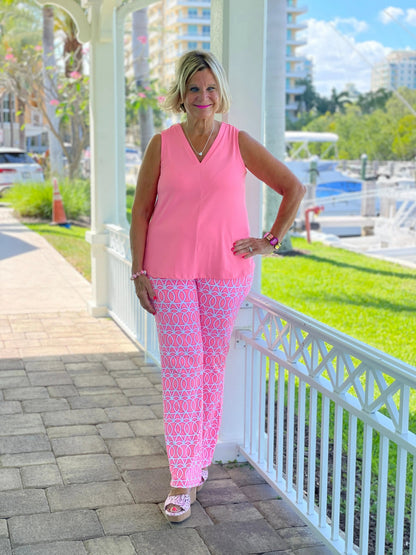 CANDY PINK PALAZZO