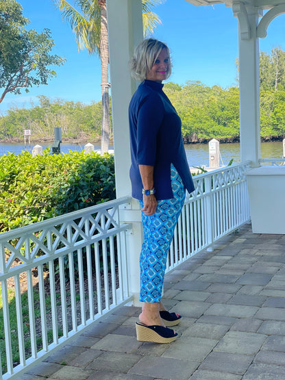BAHAMA BLUE CAPRI