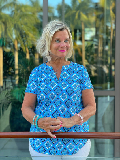 BAHAMA BLUE TURTLE SHORT SLEEVE