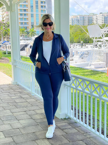LULU-B NAVY LEGGINGS