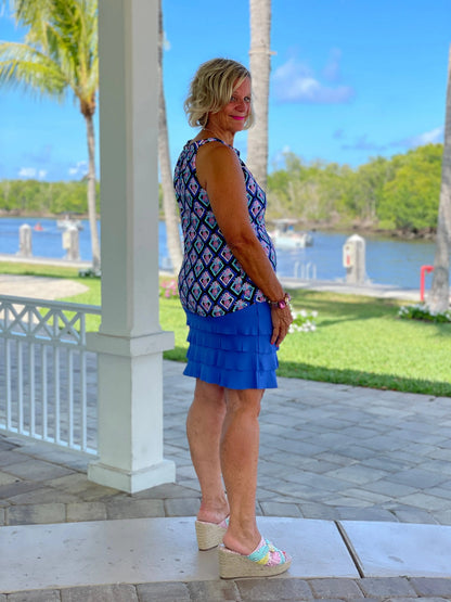 BLUE CHA CHA SKORT