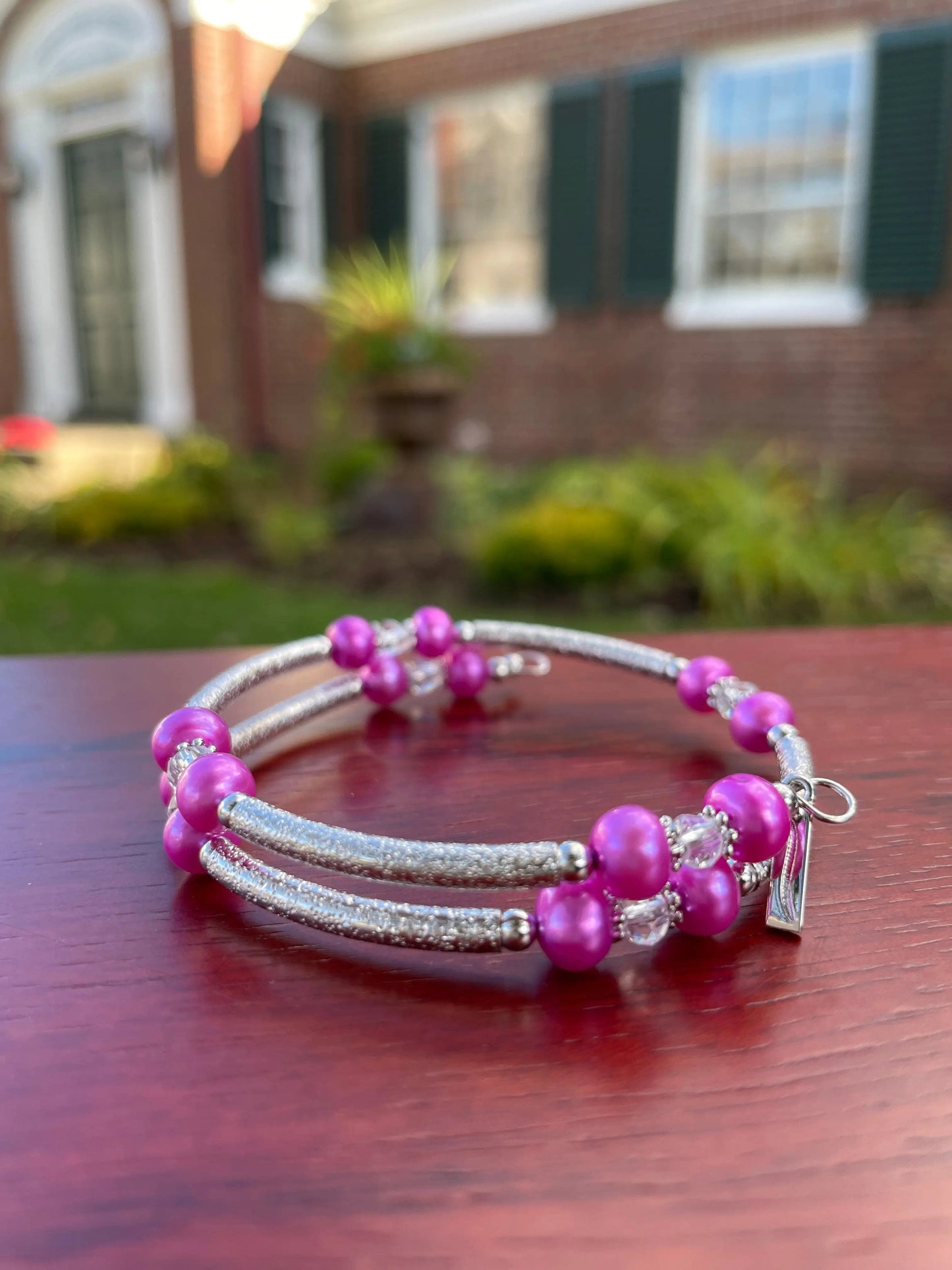 FRESH WATER PINK  BRACELET WRAP