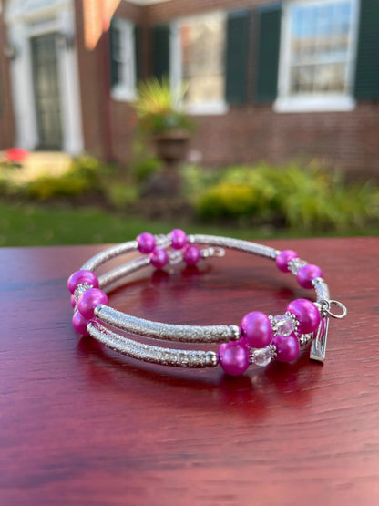 FRESH WATER PINK  BRACELET WRAP