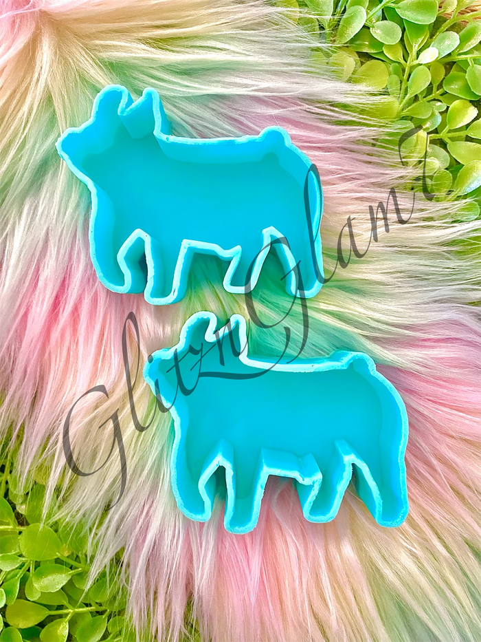 **VENT CLIP** Show Pigs Silicone Mold