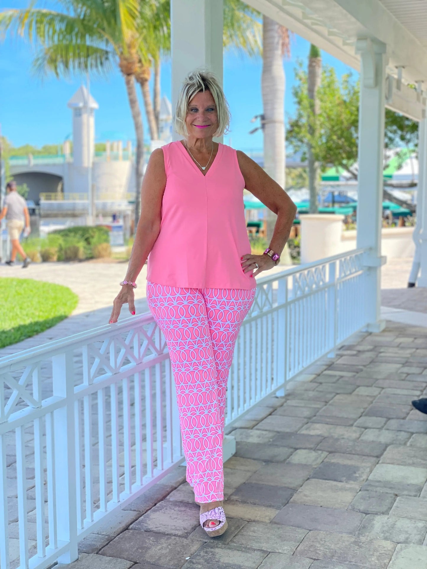 CANDY PINK PALAZZO