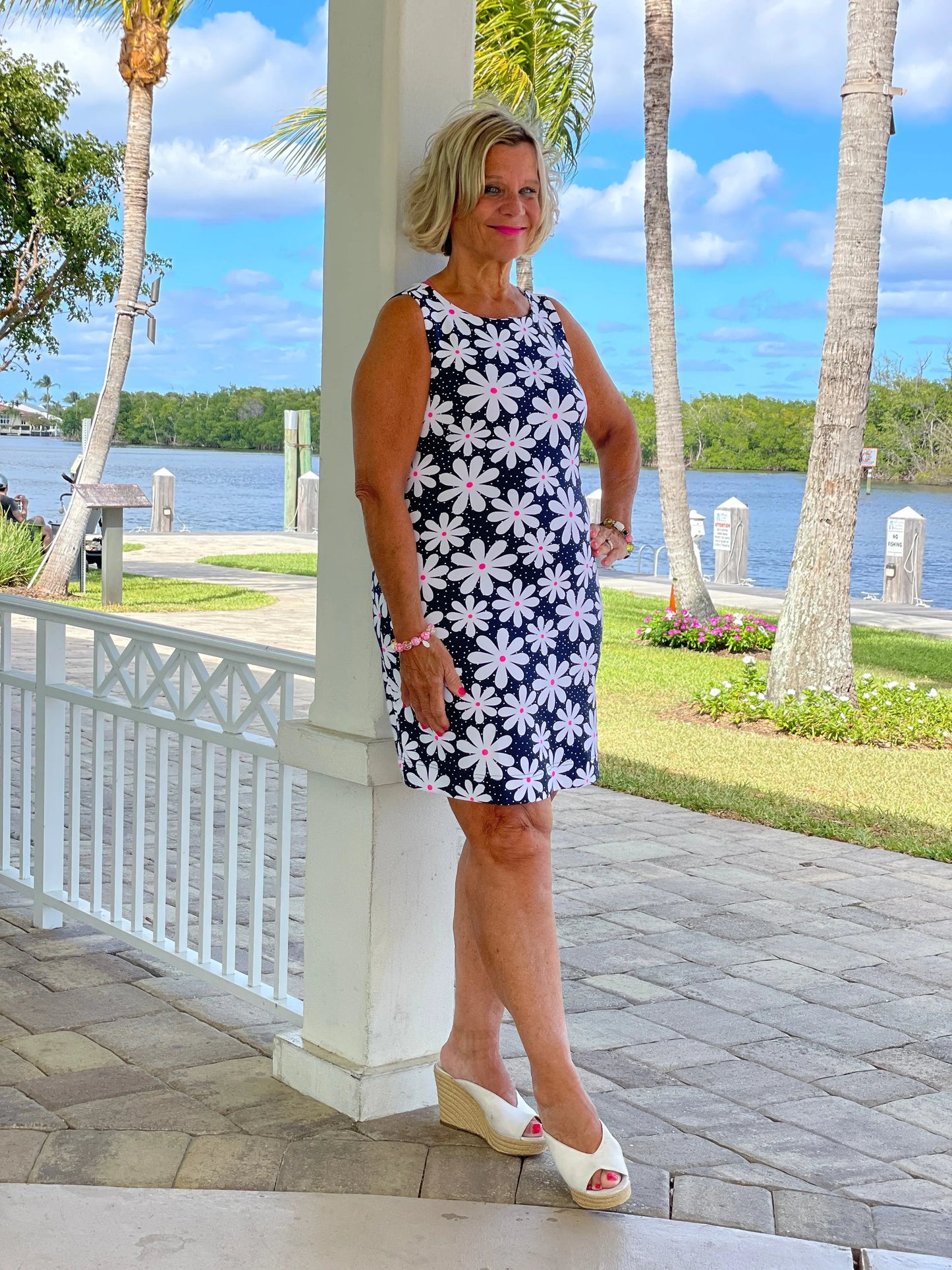 DIASY HALTER DRESS