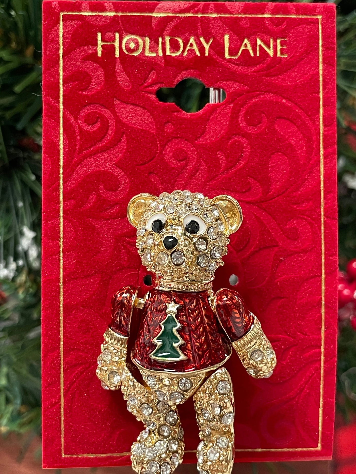 HOLIDAY SPECIAL BEAR PIN