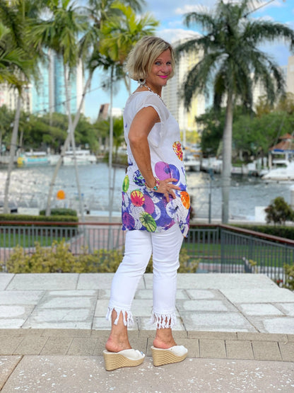 CHIFFON WHITE BLOUSE