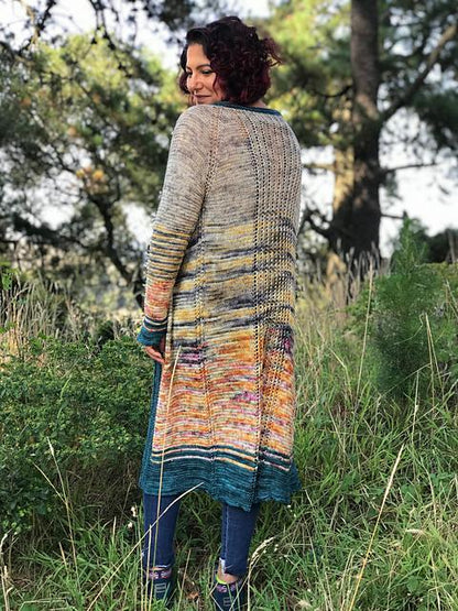 Destination Yarn Knitting Kit Journey Home Cardigan Kit