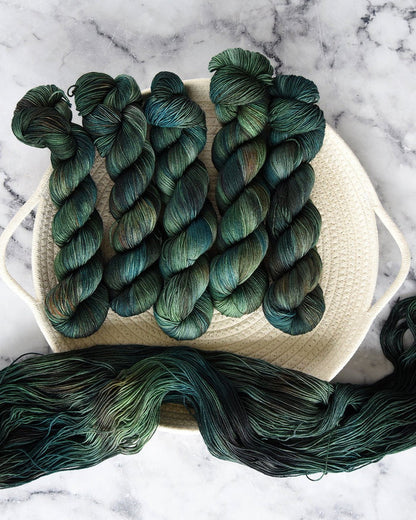 Destination Yarn fingering weight yarn Kaibab National Forest