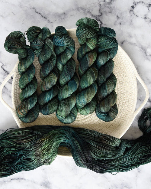 Destination Yarn fingering weight yarn Kaibab National Forest