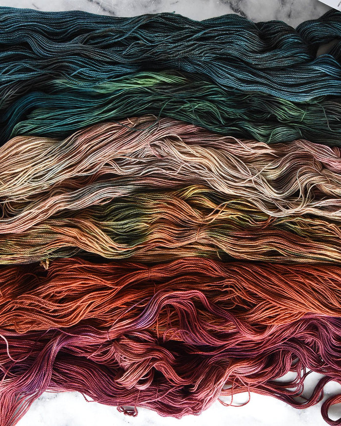 Destination Yarn fingering weight yarn Kaibab National Forest