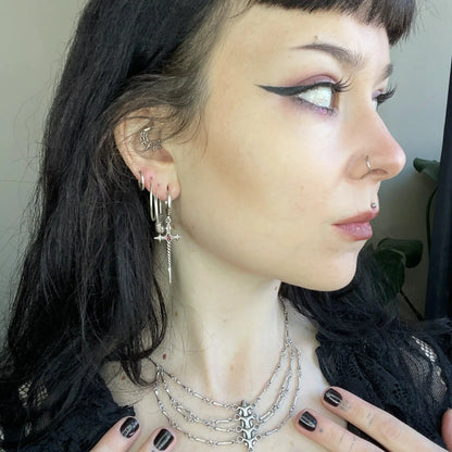 LONGINUS GODPIERCER EARRINGS