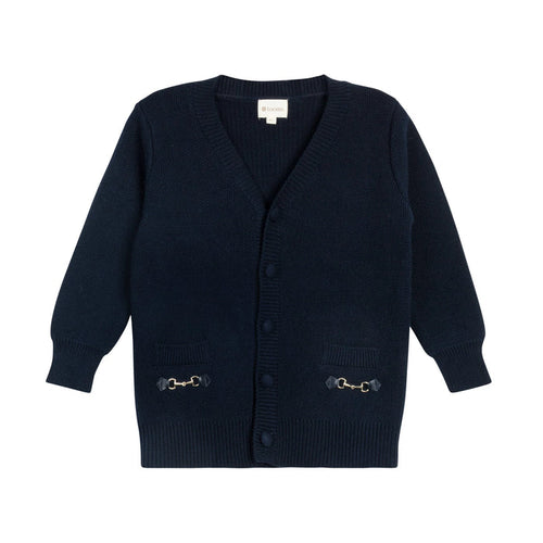Looms Blue Plaid Collection Cardigan