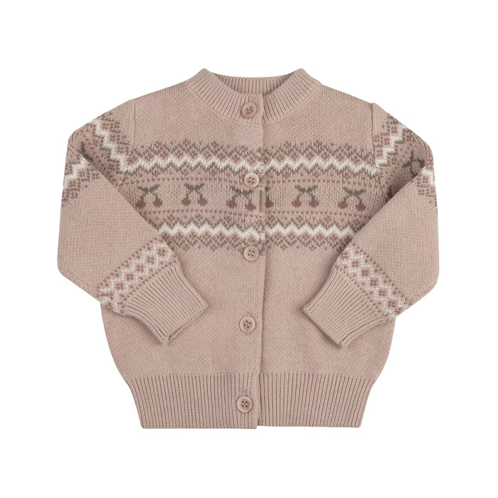 Looms Fair Isle Collection Baby Cardigan