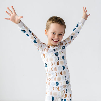 Luna Neutral Two-Piece Pajama Set