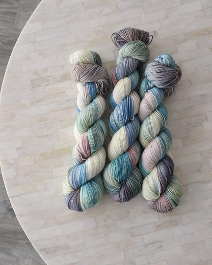Destination Yarn fingering weight yarn Mediterranean Set- dyed to order