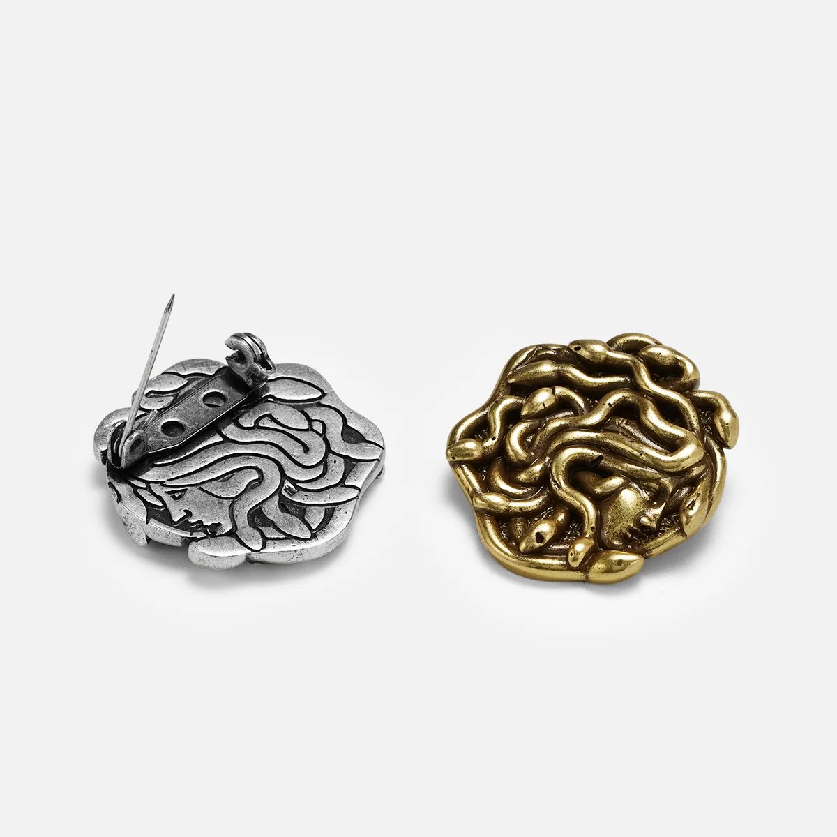MEDUSA UNBOUND BROOCH