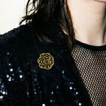 MEDUSA UNBOUND BROOCH