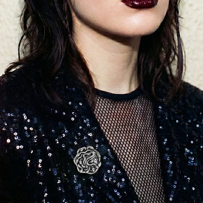 MEDUSA UNBOUND BROOCH