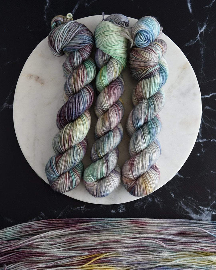 Destination Yarn fingering weight yarn Mercury