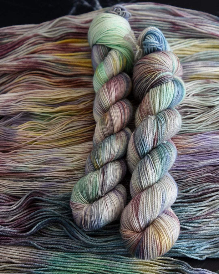 Destination Yarn fingering weight yarn Mercury