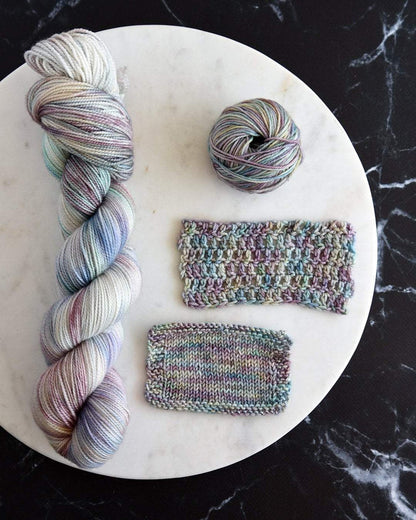 Destination Yarn fingering weight yarn Mercury