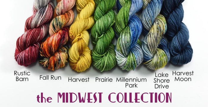 Destination Yarn Mini Skein Set Midwest Collection Mini Skein Set
