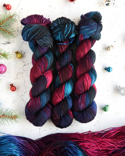 Destination Yarn fingering weight yarn Modern Maximalist Pair