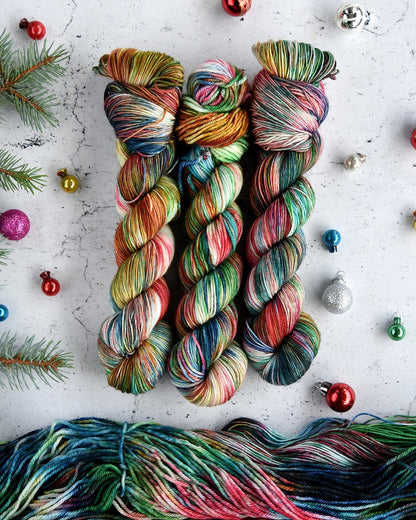 Destination Yarn fingering weight yarn Modern Maximalist Pair