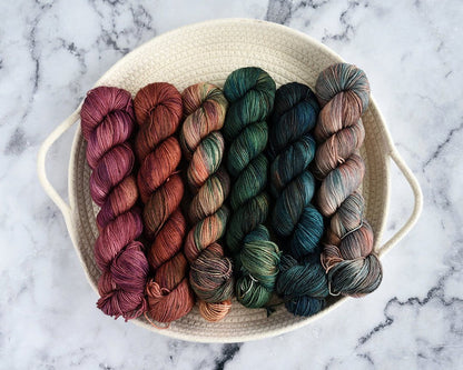 Destination Yarn fingering weight yarn Mojave Desert