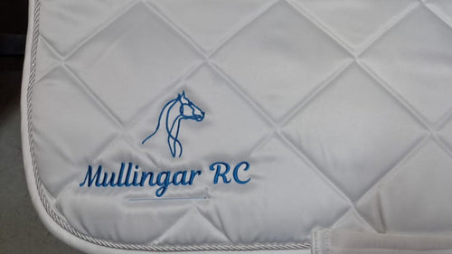 Mullingar Riding Club Embroidered Saddlepad