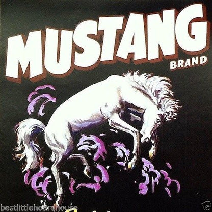MUSTANG CALIFORNIA VEGETABLES Crate Box Label 1950s
