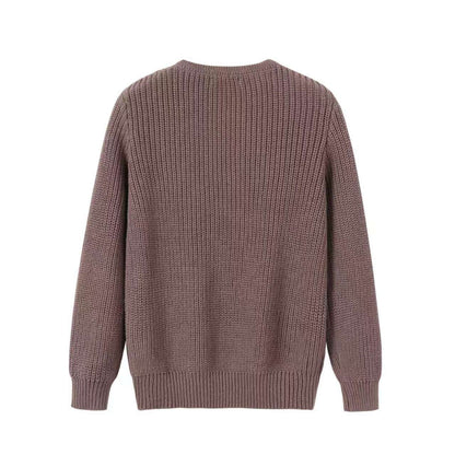 Nounelle Brown Boy Knit Set